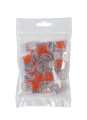 Samlemuffe skrueløs 3 x 2,5 mm² - 20 stk.